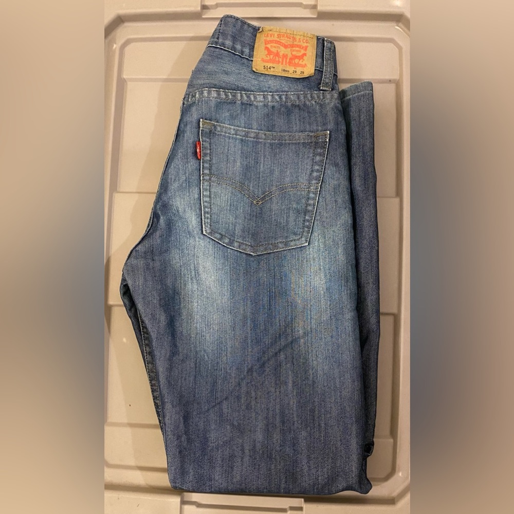 Levi’s 514 Slim Straight Men’s Size 18 Regular 29” x 29” Jeans